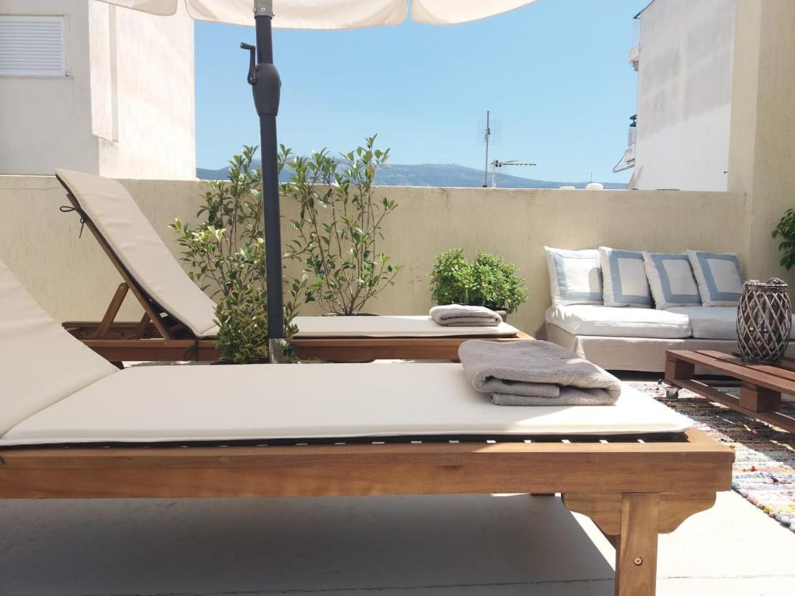 Inspiration Guestroom With Amazing Roof Garden Athens Exterior photo